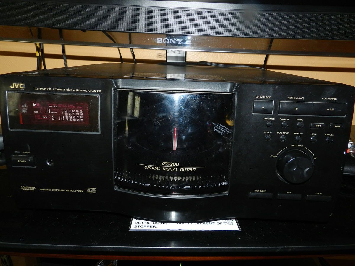 JVC XL MC2000BK CD Changer