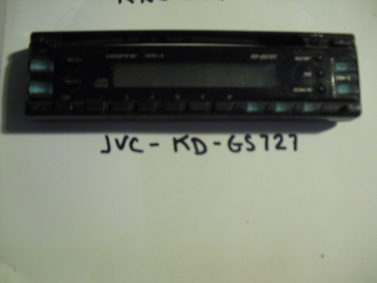 JVC KD GS727 Faceplate