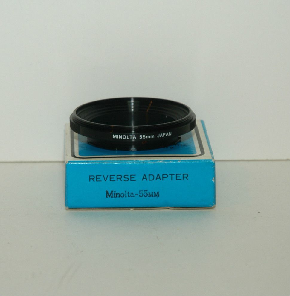 Kalt Reverse Adapter for Minolta 55mm Lens  to USA