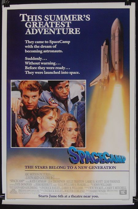 SPACE CAMP 1986 Kate Capshaw Lea Thompson Kelly Preston ORIGINAL MOVIE