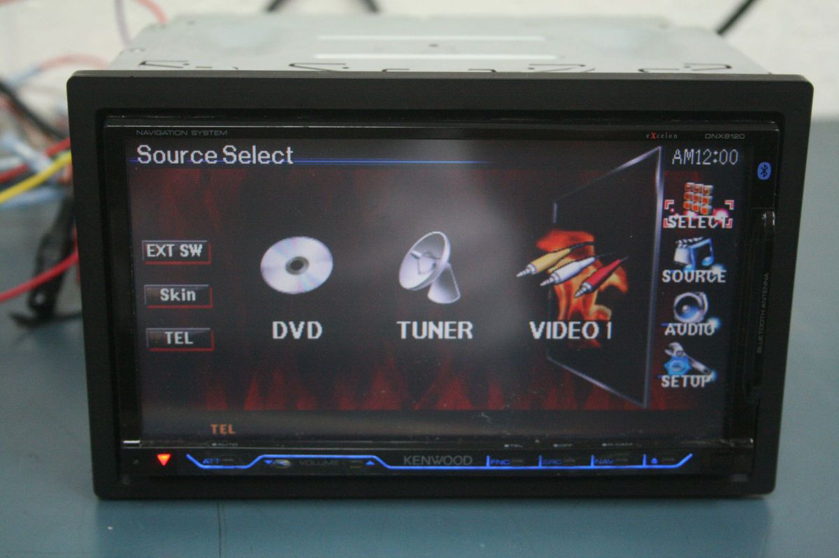 Kenwood DNX8210 Car Video In Dash System Touch Screen with Navigation
