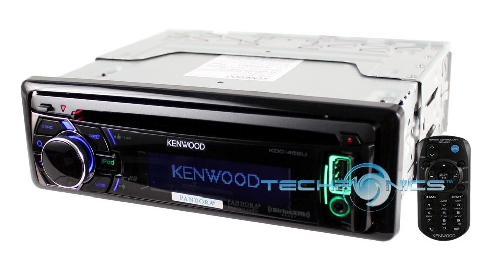 KENWOOD KDC452U CAR AUDIO CD  PLAYER AUX USB INPUT IPOD IPHONE