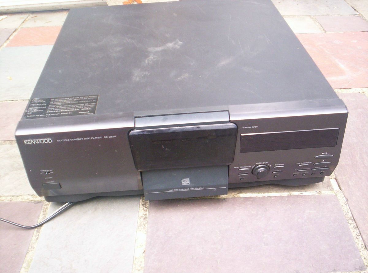 Kenwood CD 223M CD Changer 200 Disc