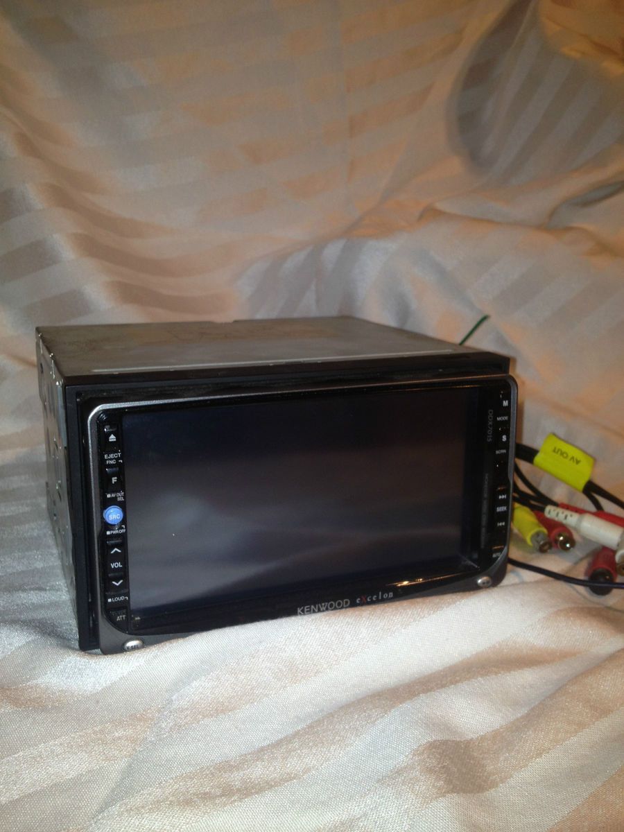 Kenwood Touchscreen DVD Player DDX7015 Sirius iPod Connect System
