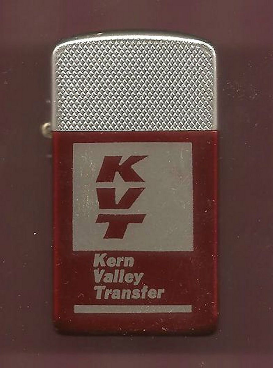 PARK LIGHTER U S A ADVERTISING PARK LIGHTER KERNS VALLEY TRANSFER KVT