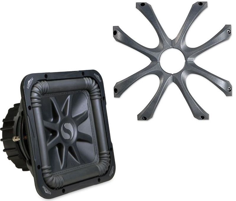 KICKER SUB GRILL SYSTEM INCLUDES GL712 GRILLE & S12L5 DUAL 4 OHM