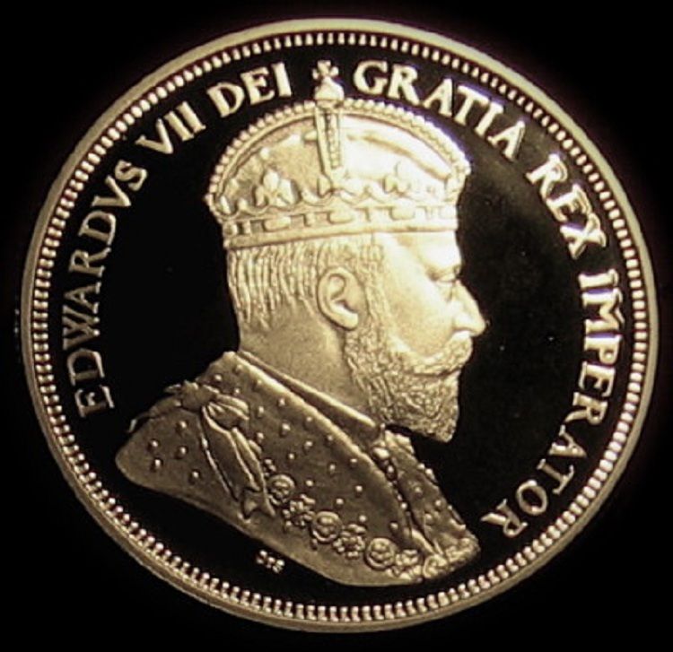 1908 2008 Canadian Silver Half Dollar King Edward VII