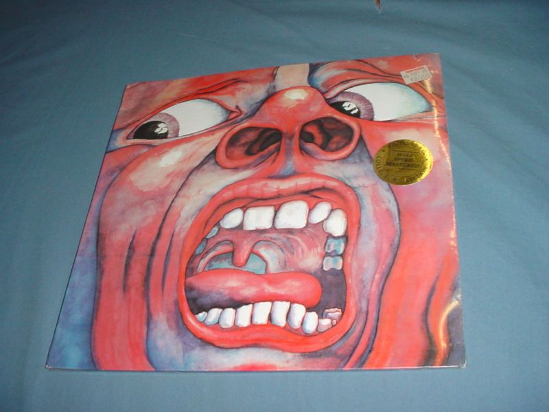 King Crimson Court Crimson King LP SEALED Half Speed EG