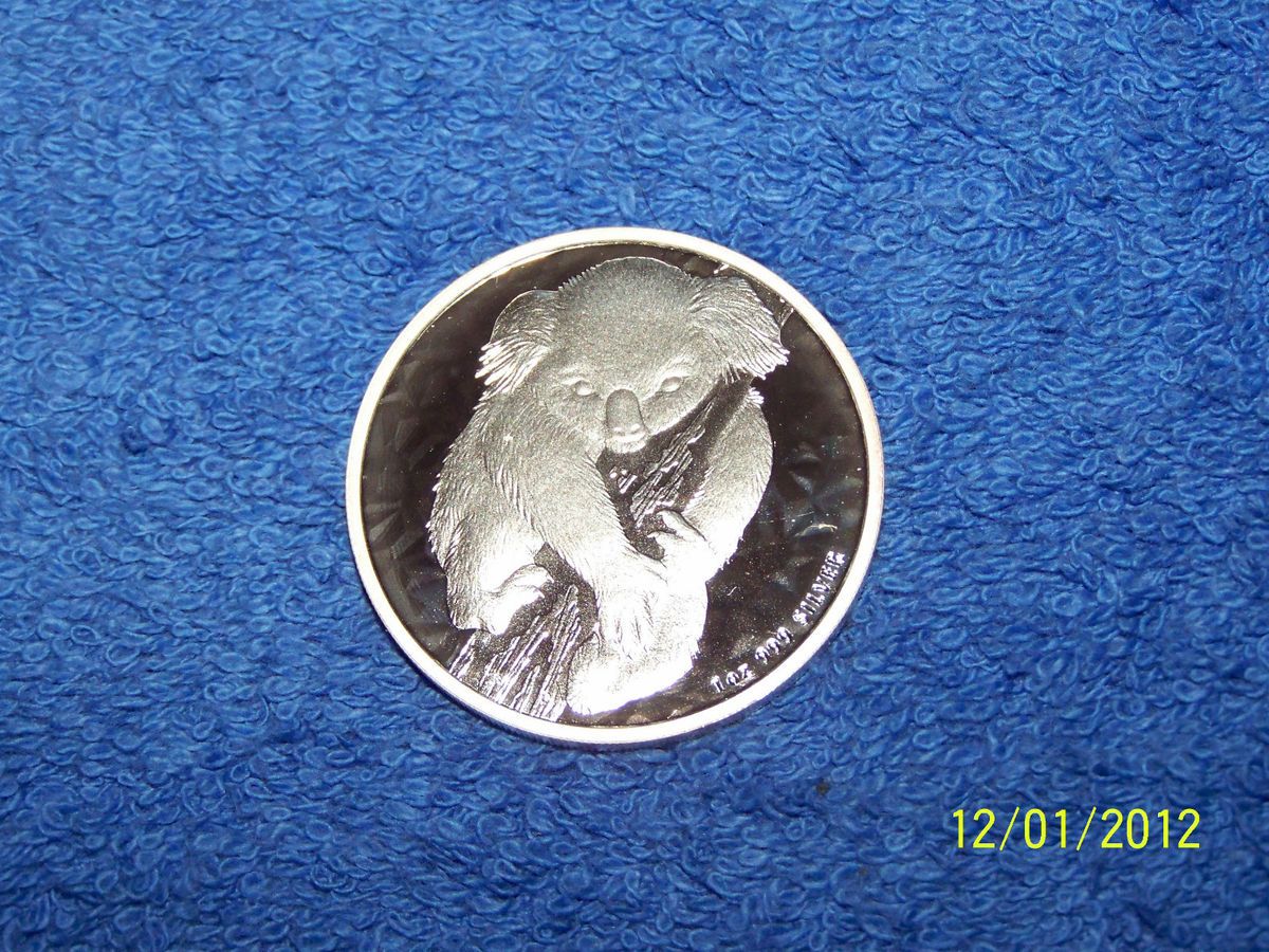 2007 Australian Silver Koalas 1 oz BU