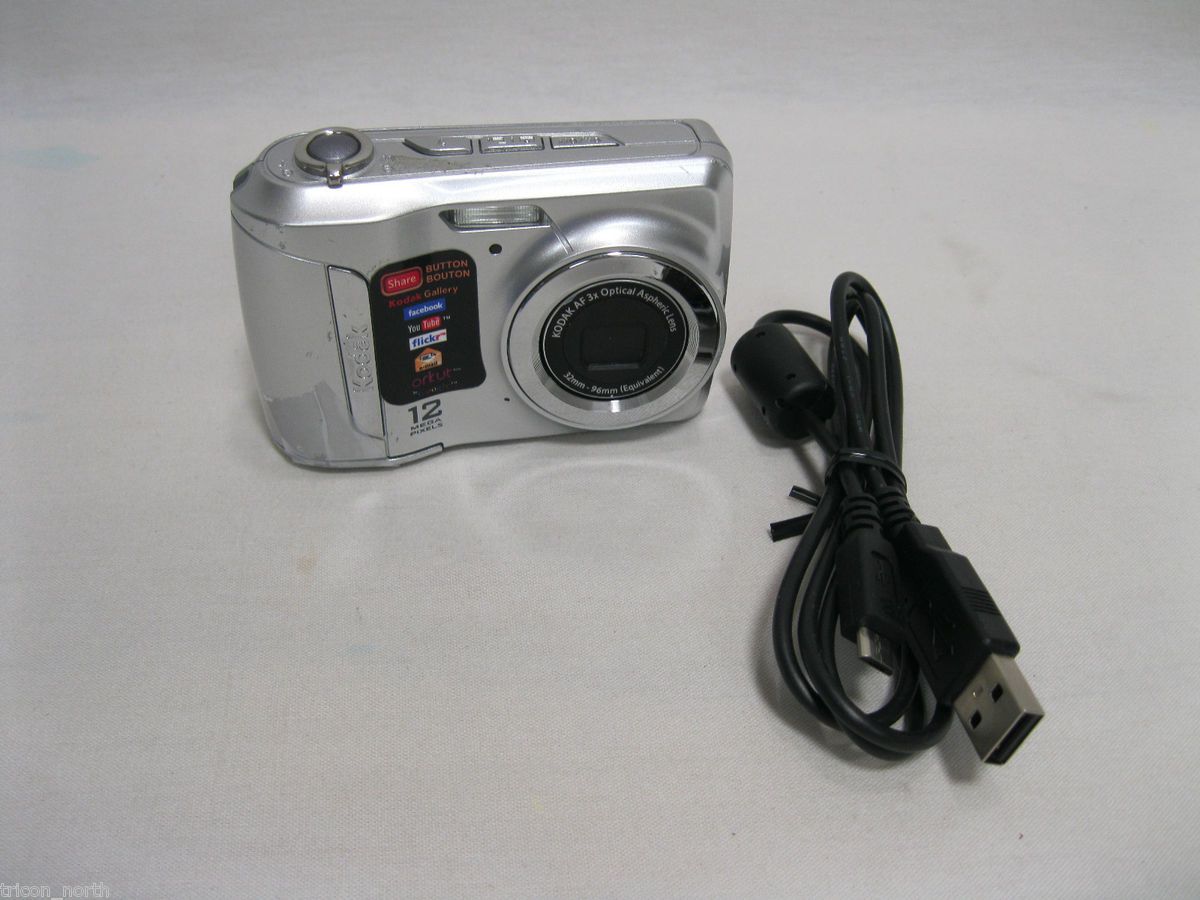 Kodak EasyShare C143 12 0 MP Digital Camera Silver