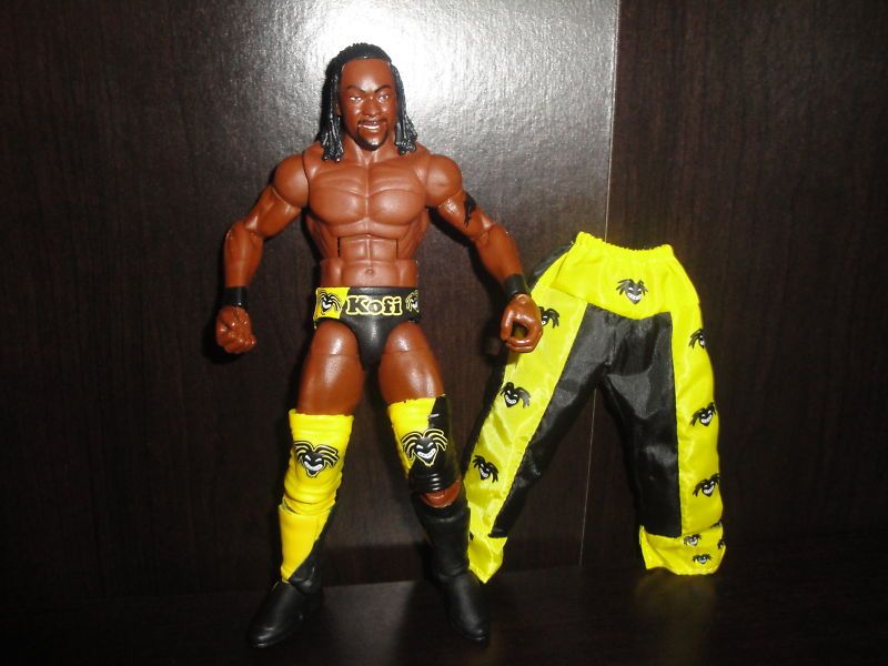 Mattel Elite 9 Kofi Kingston WWE Wrestling Figure Air Boom