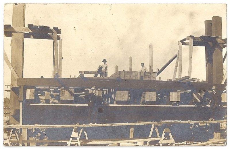 Alabama Al Kingman Wilson Lake Lock 6 Dredge RPPC