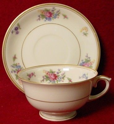 Lamberton China Rose of Lamberton Cup and Saucer Set