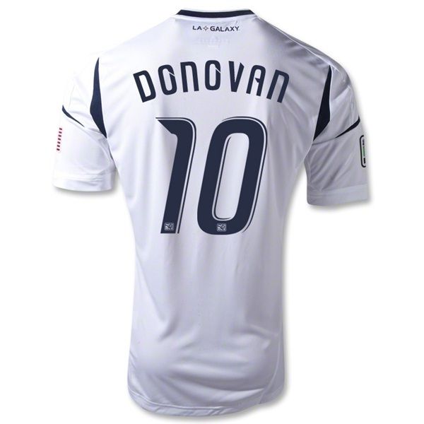 Adidas Los Angeles Galaxy Landon Donovan Home Jersey 12 13 Authentic