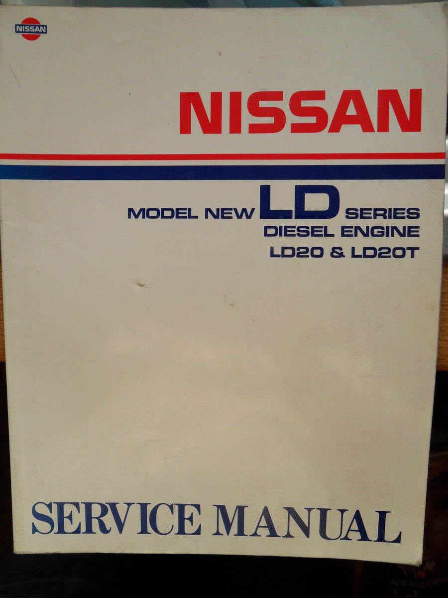 DIESEL ENGINE FACTORY WORKSHOP MANUAL BLUEBIRD VANETTE LARGO CARAVAN H