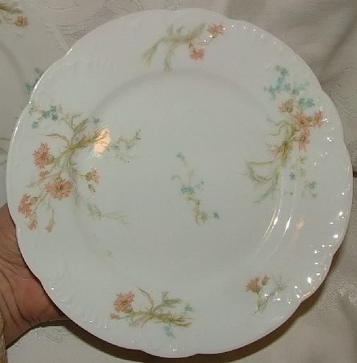 Antique Haviland Limoges Salad Plates St Lazare 1894