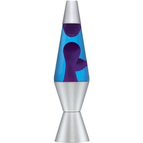 NEW Lava Lite 2118 Classic 14 1 2 Inch 20 Ounce Silver Based Lava Lamp