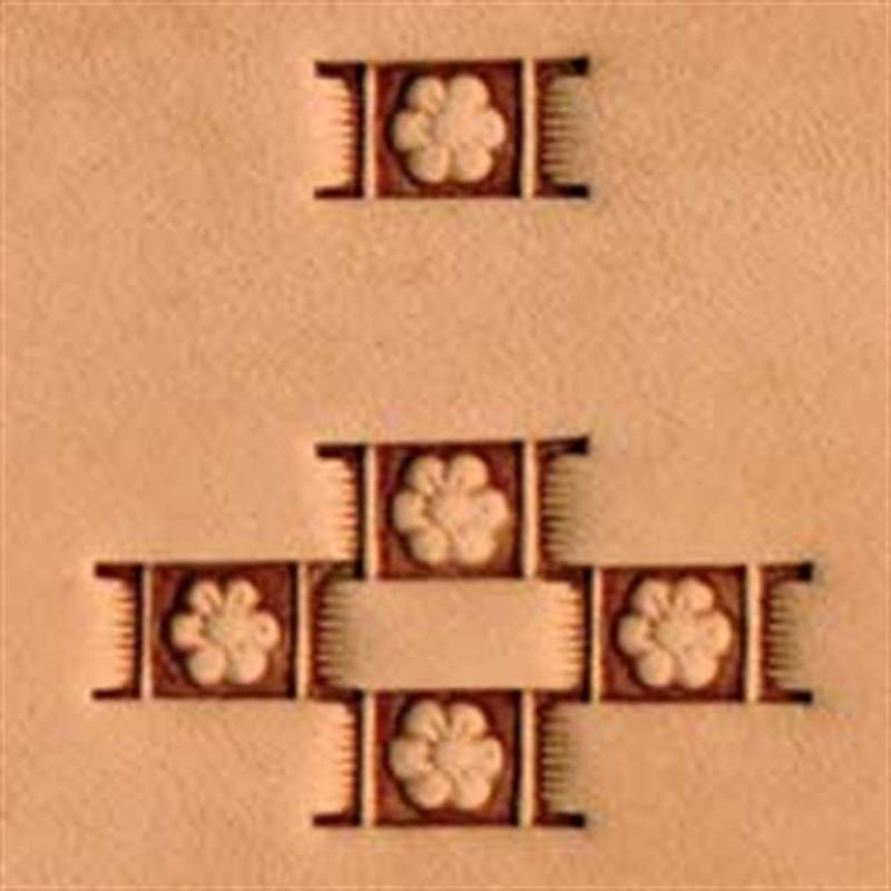 Tandy Leather Craftool Basketweave Stamp X598 6598 New