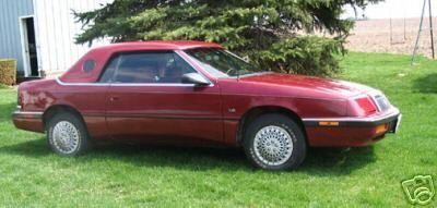 LeBaron Convertible Removable Hard Top