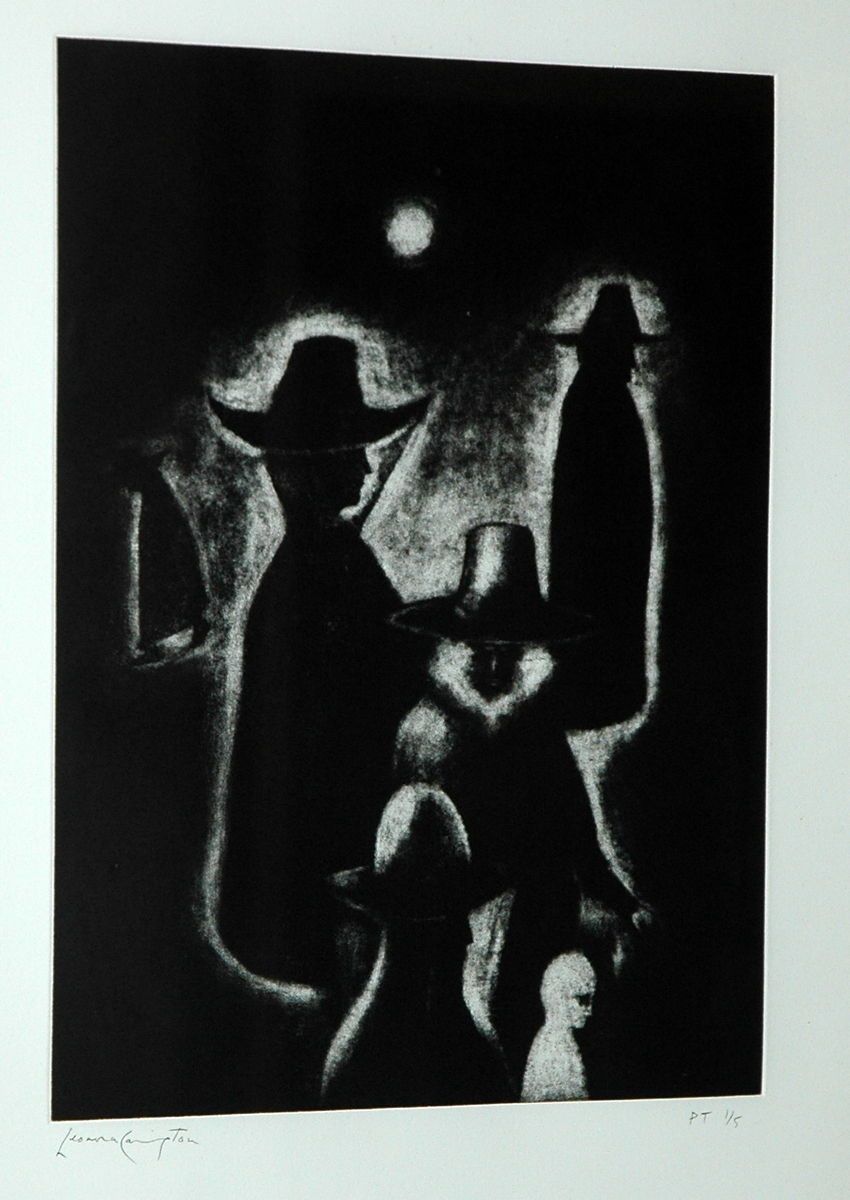 Leonora Carrington Etching Irish Workers 2009