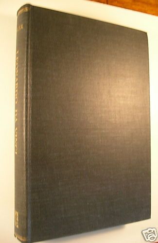 Eissler Leonardo Da Vinci Psychological Bio HB 1st 1961