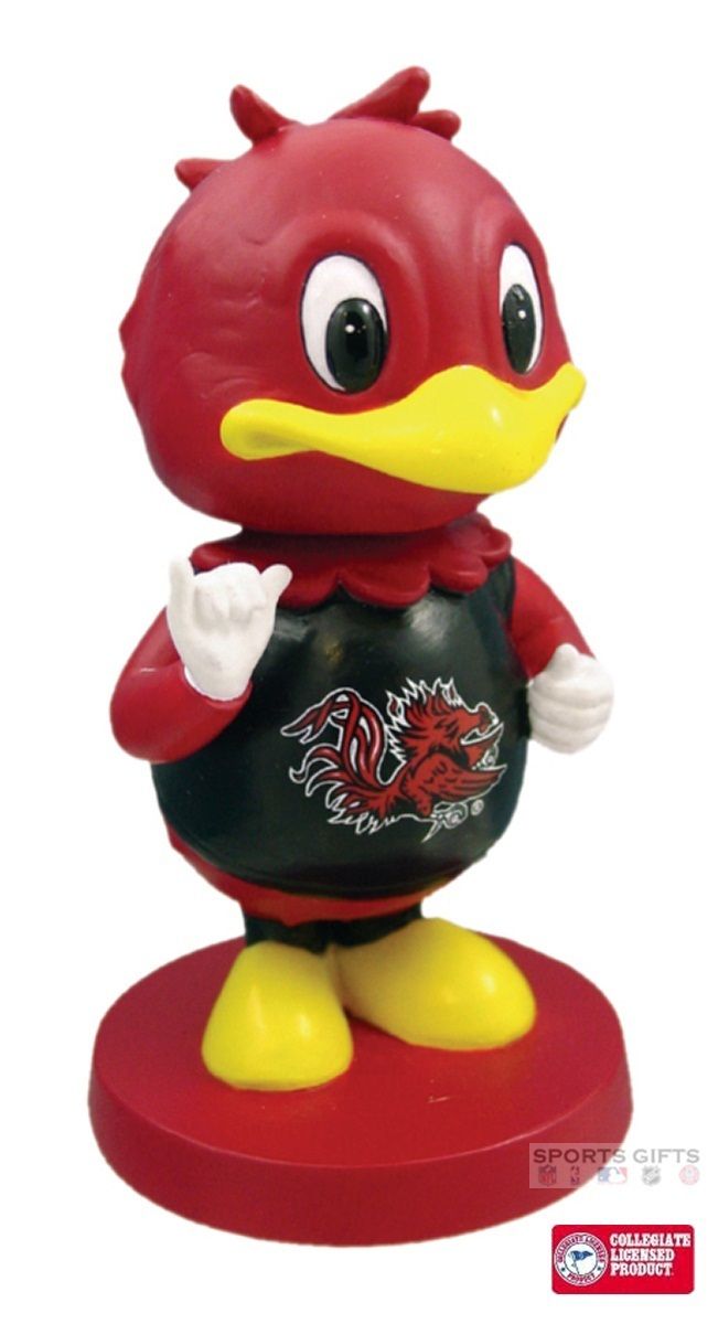  GAMECOCKS  LIL FOOTBALL BASKETBALL SPORTS BOBBLEHEAD