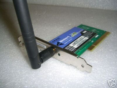 Linksys WMP54GS Wireless G PCI Adapter w Speed Booster