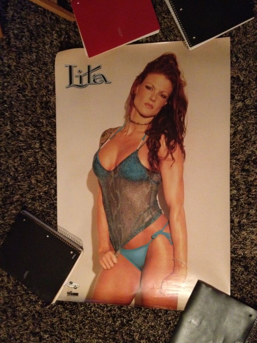 WWF WWE Lita Poster