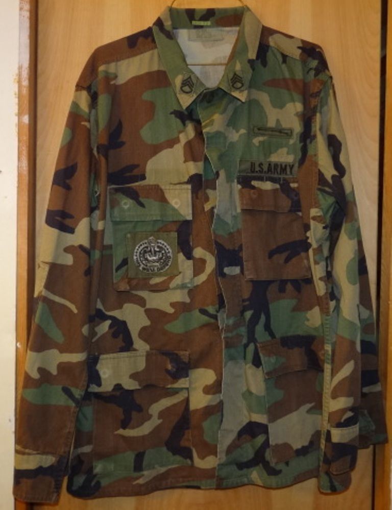 Army BDU Jacket Woodland