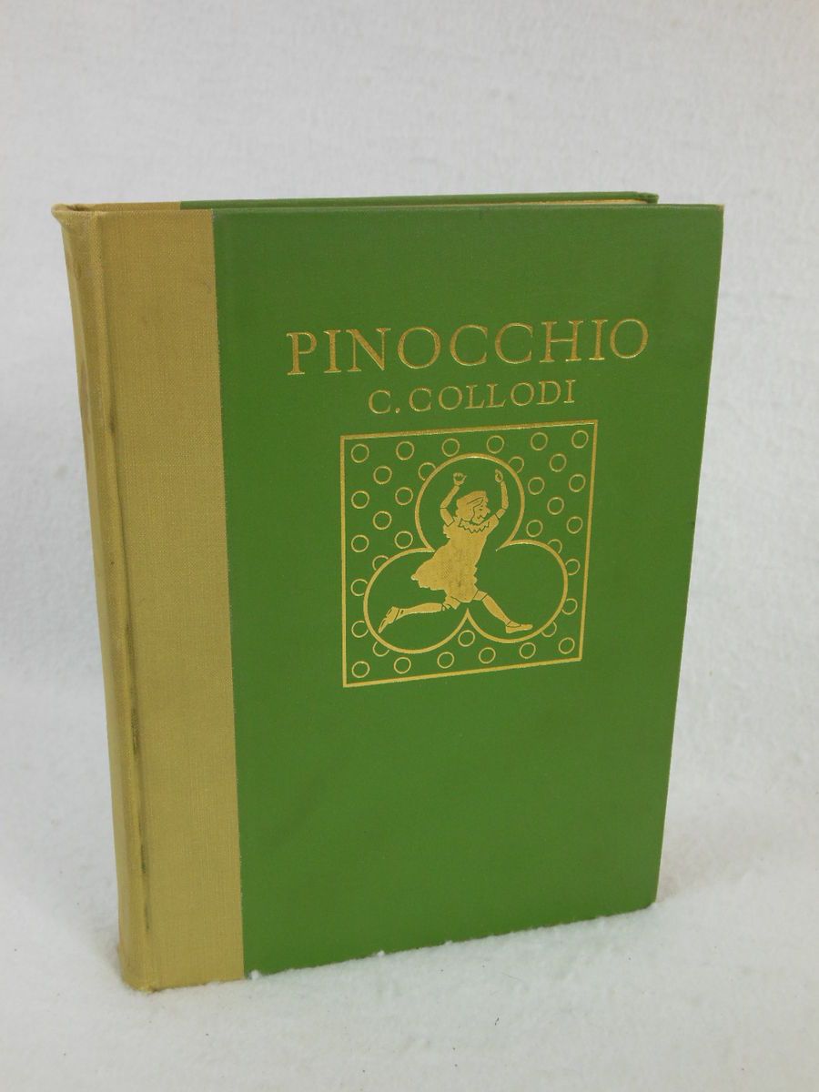 Pinocchio Story of A Puppet J B Lippincott C 1920 HC Illustd