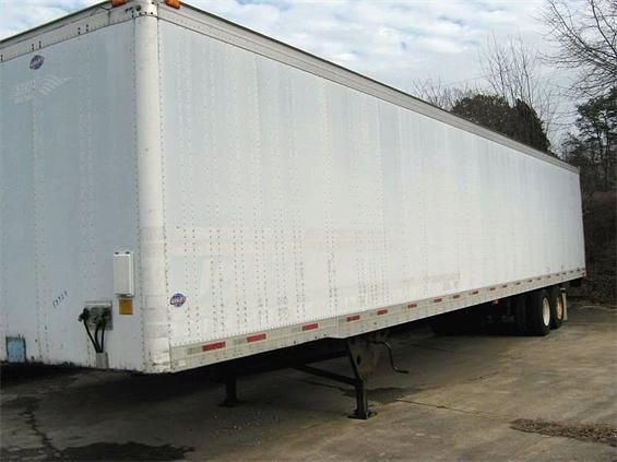 53 x 102 Dry Van Trailer   Air Ride   Swing Doors   Florida   Log