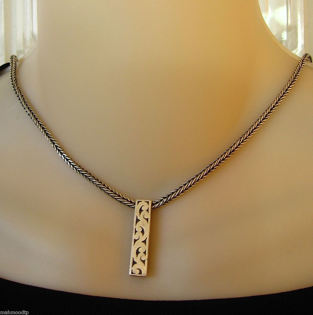 Lois Hill 925 Sterling Silver Necklace Chain Pendant