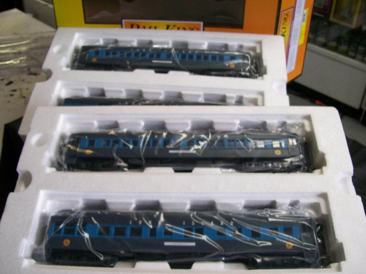 Long Island Railroad 4 Car 60 Madison Passenger Set O Gauge Railking