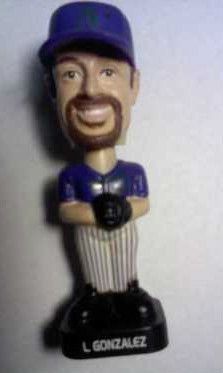 Arizona Diamondbacks Baseball Luis Gonzalez Mini Bobblehead