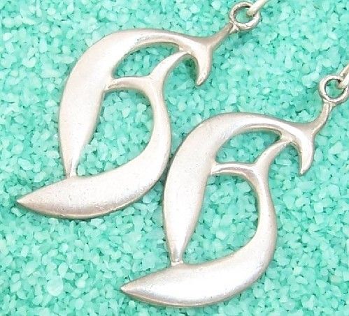 Lovell Des Kantro Harmony Bay Dolphin Pewter Earrings