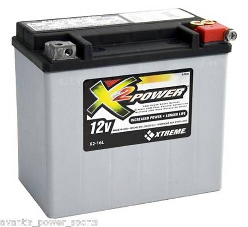 Battery Xtreme X2 AGM Permaseal X2 16L Two Year Warranty