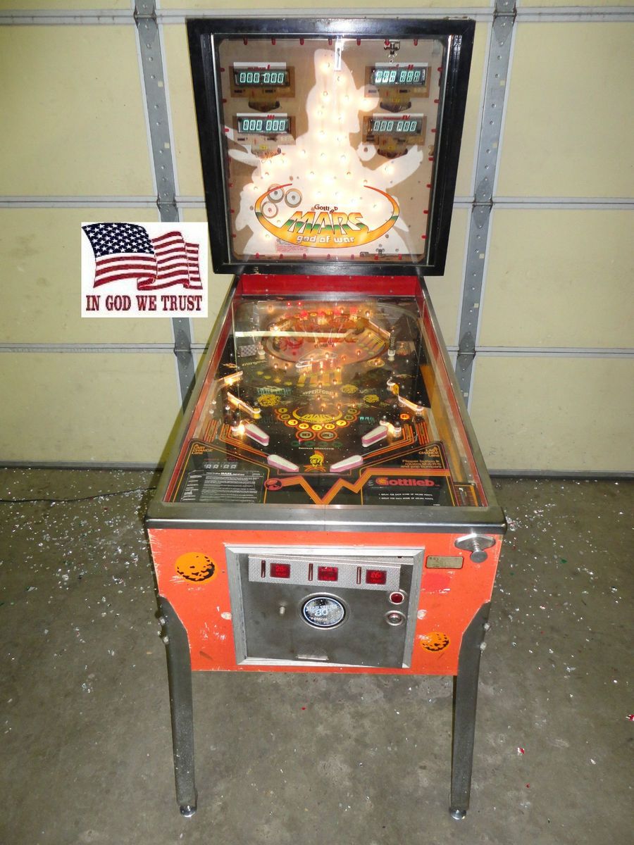 Gottlieb Mars God of War Pinball Machine Project on PopScreen