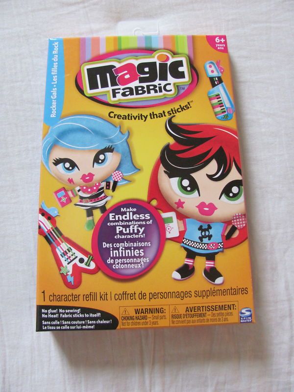 Brand New Magic Fabric Rocker Gals Character Refill Kit