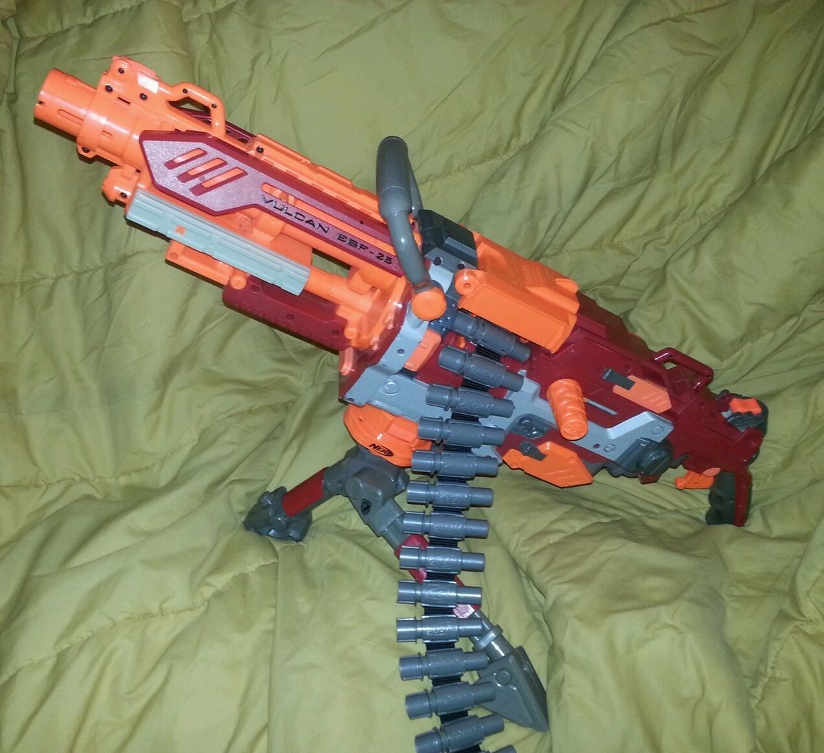 Nerf Magma Red Vulcan Perfect for HVZ or Mods Crimson Strike