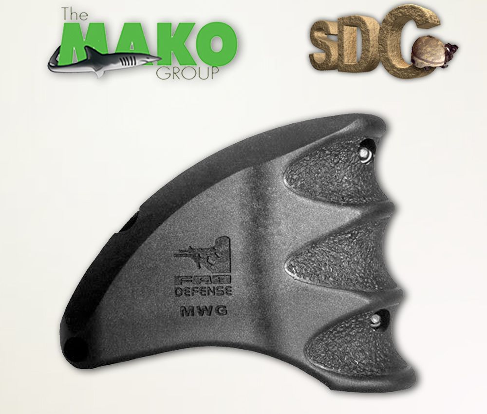 Original New Mako Fab 223 Rifle Mag Well Funnel Fore Grip MWG Black