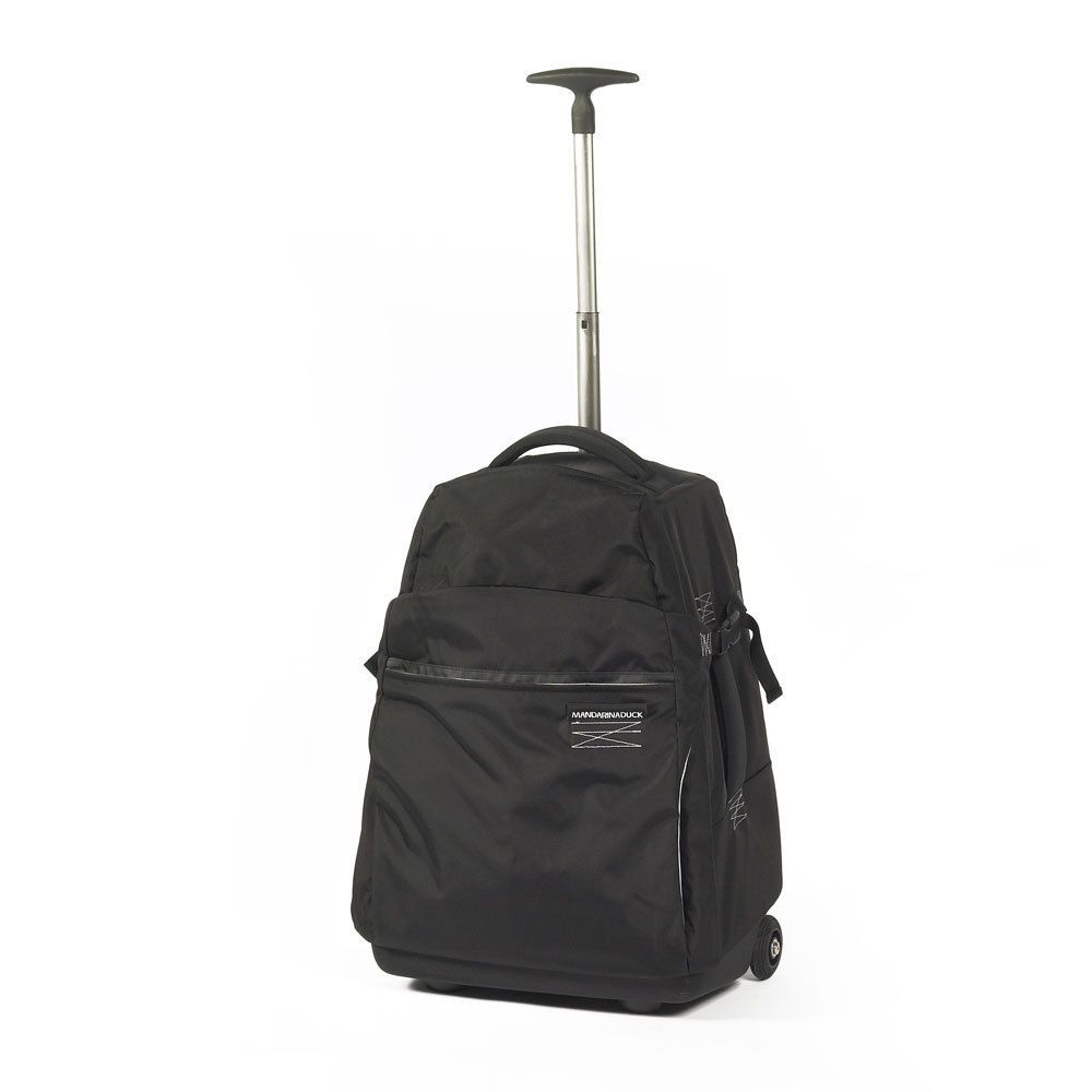 New Mandarina Duck Mens Wheeled Medium Travel Luggage Trolley Bag