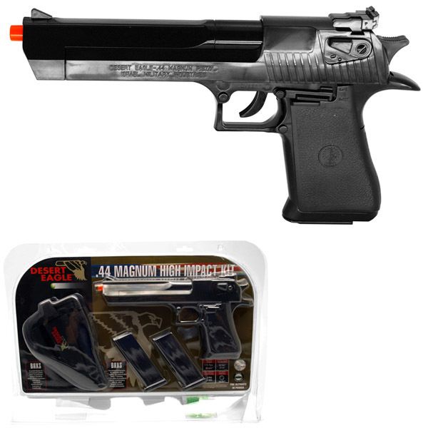 Desert Eagle 44 Magnum Spring Airsoft Gun Pistol Kit w Holster Two