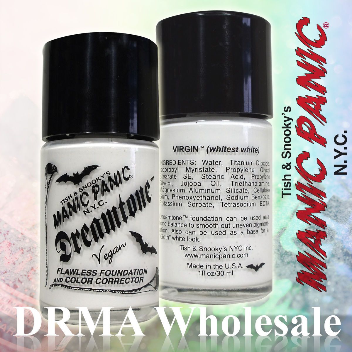 Manic Panic Virgin Dreamtone Gothic Foundation Vampire White (1 fl oz) 