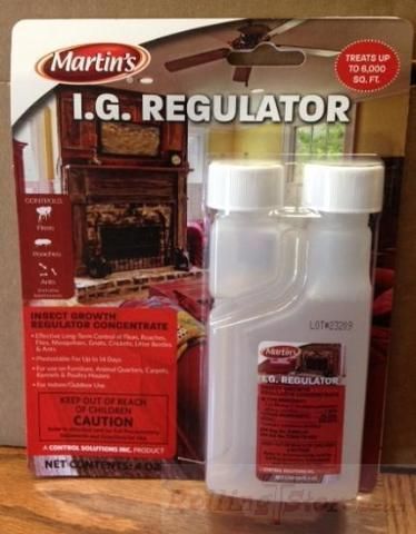 Martins I G Regulator w Nylar Insect Larvae Flea Cockroach Cricket