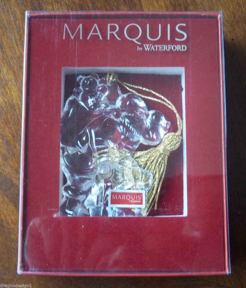 Marquis by Waterford Santa Claus Ornament 7th in Series New in Box