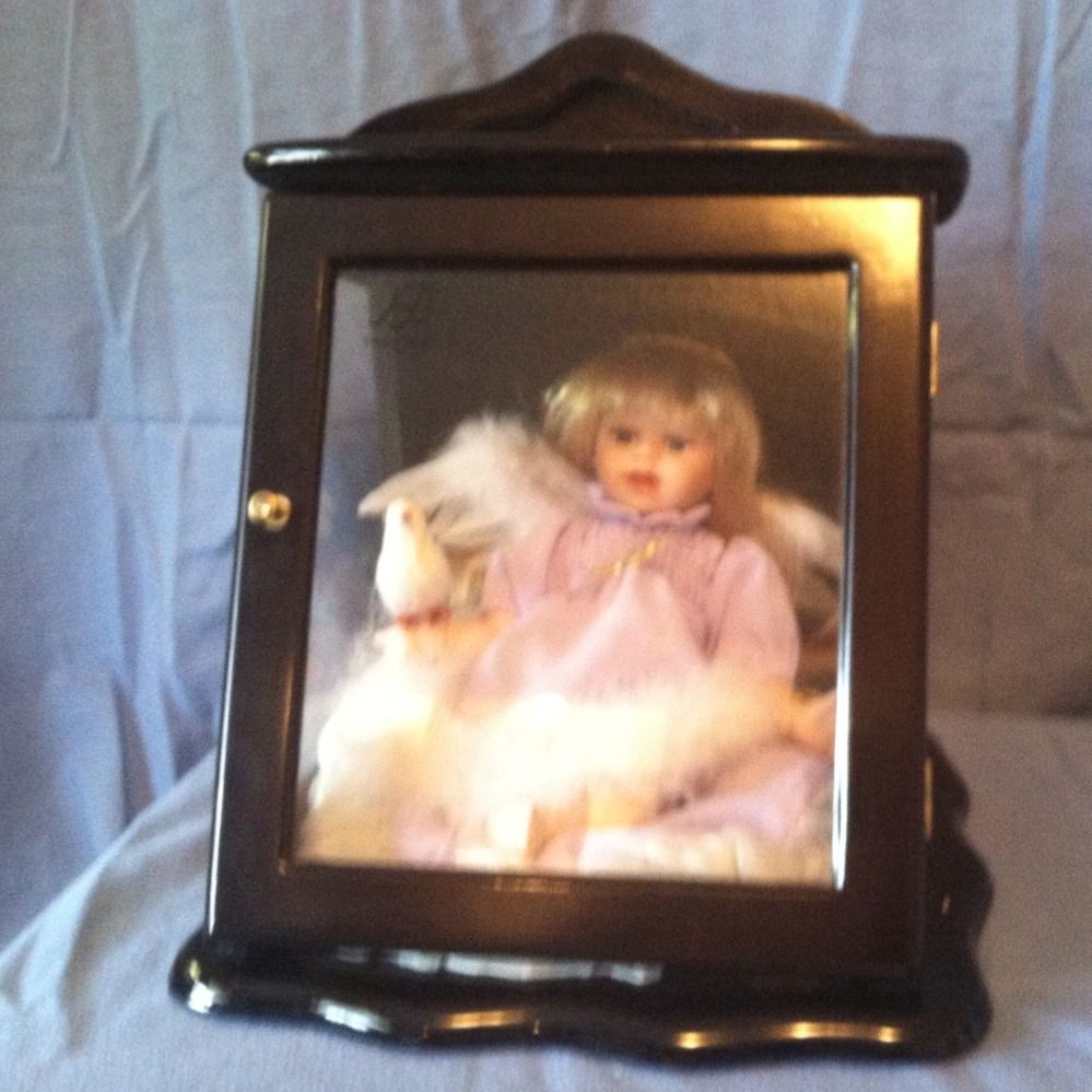 Ashley Belle Mary Ann Doll COA Cherry Wood Case