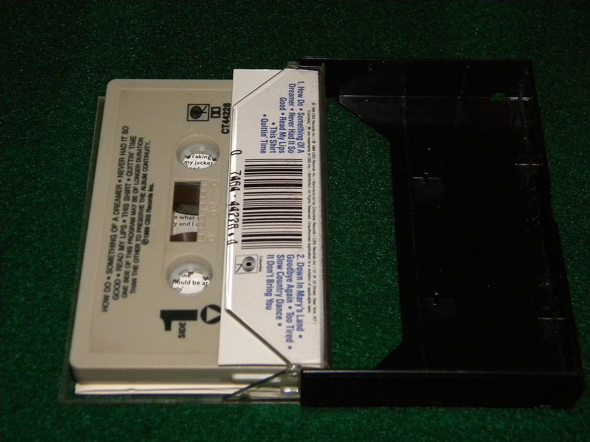 Cassette Tape Mary Chapin Carpenter State of The Heart 1989 CBS