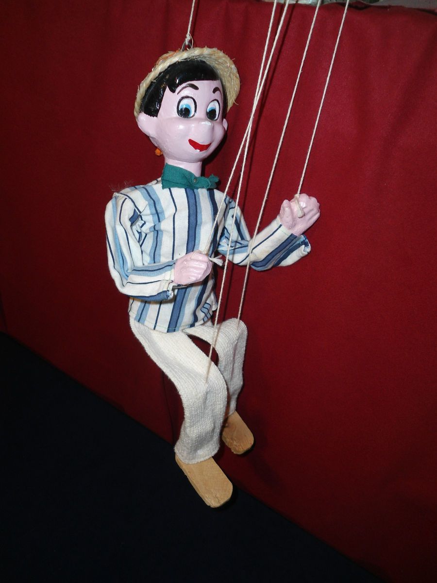 Vintage Handmade Marionette