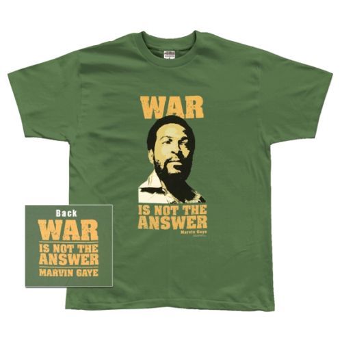 Marvin Gaye War T Shirt x Large