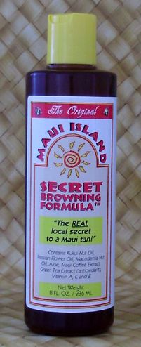 Maui Hawaii Browning Formula Suntan Tanning Lotion 8 Oz